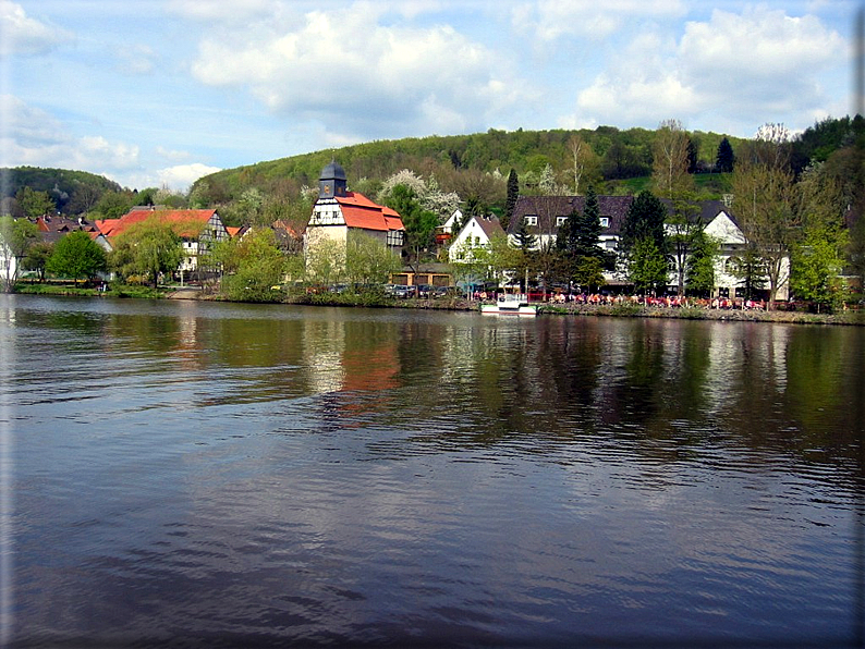 foto Lungo il fiume Fulda